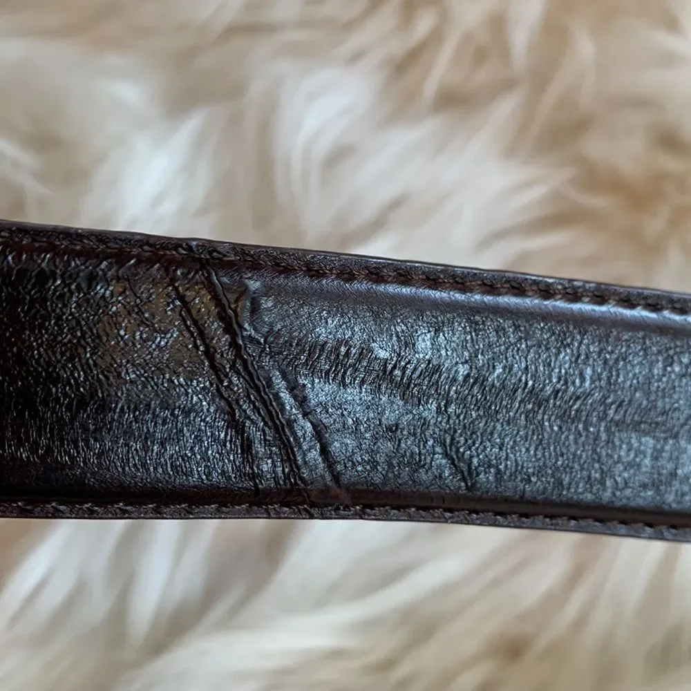 Men’s Genuine Eel Skin Belt
